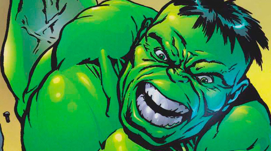 the hulk closeup